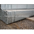 Tubo quadrado galvanizado 20 * 20 a 500 * 500mm